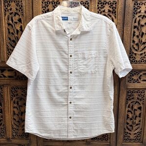 Men’s Old Navy Button Down Short Sleeve Shirt-Size Large